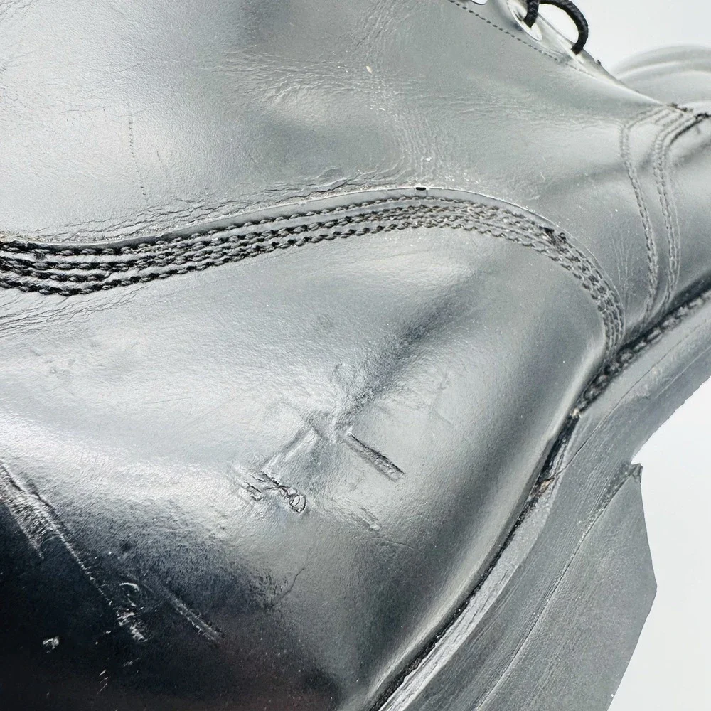 VTG Brown Shoe Co Vietnam Era Combat Jump Boots Sz 11R BF Goodrich OCT 1966 USA